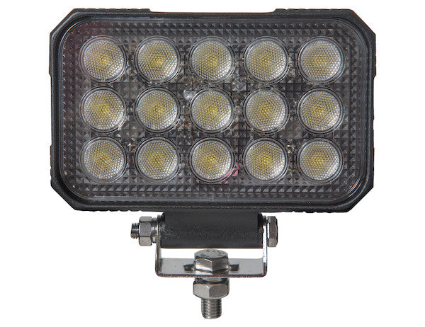 6 Inch Ultra Bright Rectangular LED Clear Flood Light