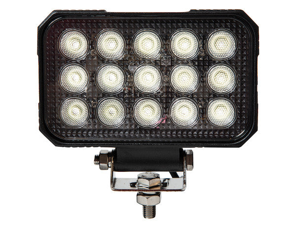 6 Inch Ultra Bright Rectangular LED Clear Flood Light