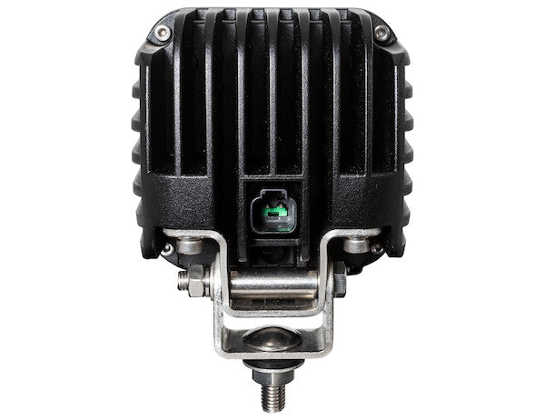 Heated 4 Inch Square LED Flood Light - Clear