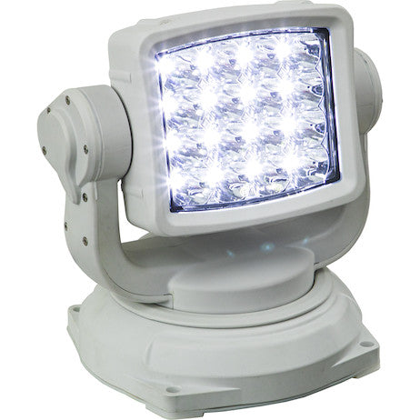 Ultra Bright Remote Control Spot Light, Permanent Mount - White