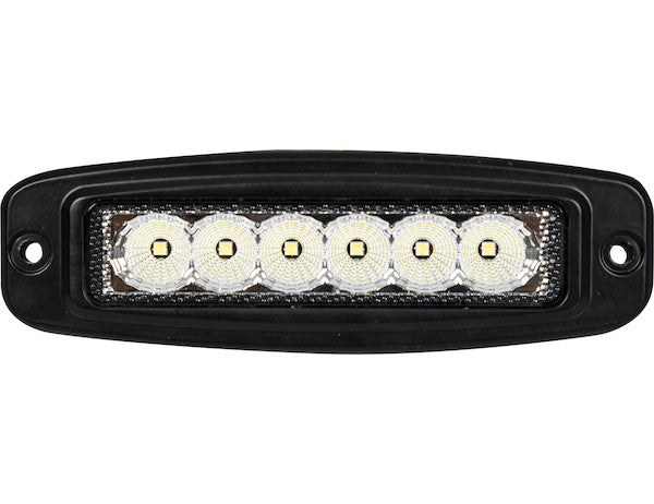 Ultra Bright 7.5 Inch LED Flood Light with Angled Mounting Bracket