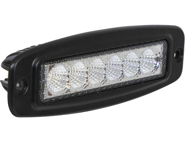 Ultra Bright 7.5 Inch LED Flood Light with Angled Mounting Bracket