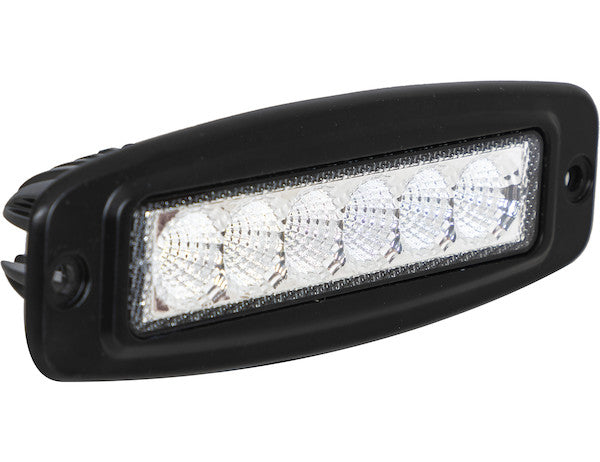 Ultra Bright 7.5 Inch LED Flood Light with Angled Mounting Bracket