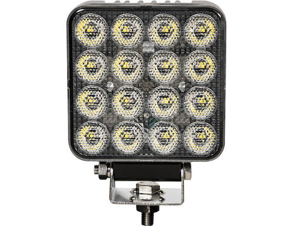 Ultra Bright 4.5 Inch LED Combination Flood/Strobe Light - Square