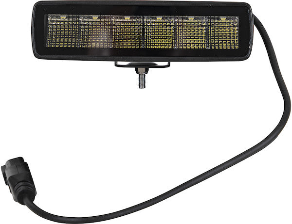 Edgeless 6 Inch Wide LED Flood Light - Rectangular Lens
