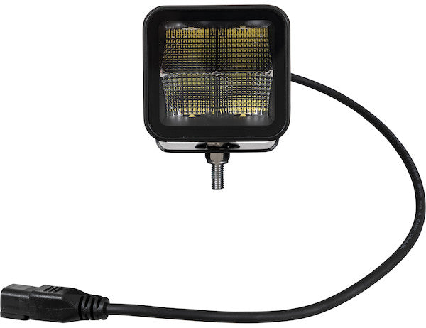 Ultra Bright Edgeless 3 Inch Wide Flood Light - Square Lens