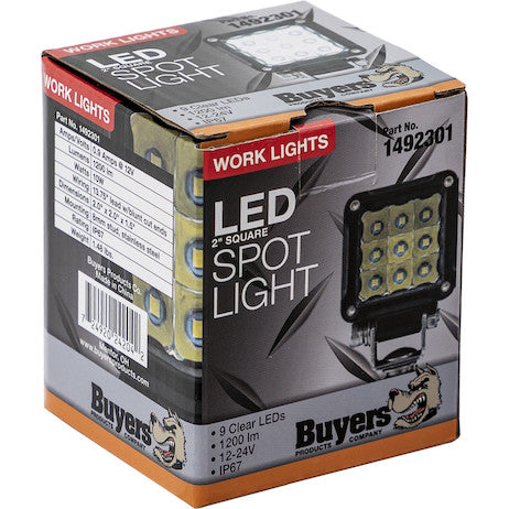 2 In. Square LED Spot Light