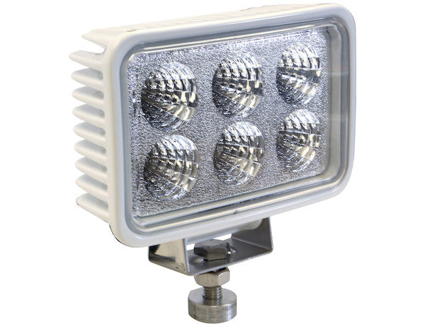 4 Inch by 6 Inch Rectangular LED Clear Flood Light 