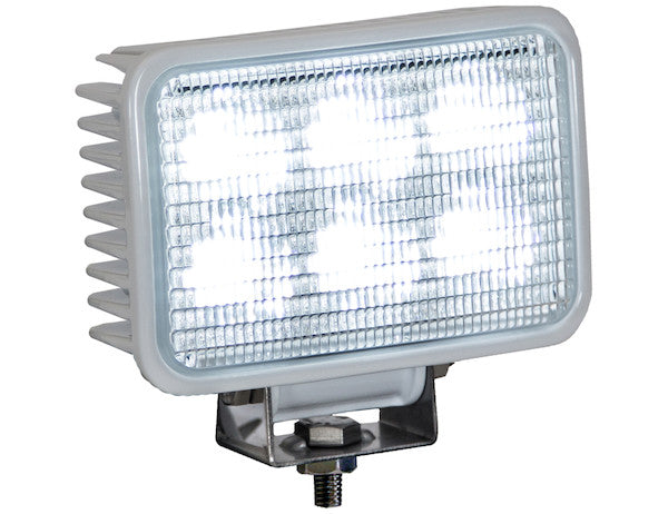 4 Inch by 6 Inch Rectangular LED Clear Flood Light 