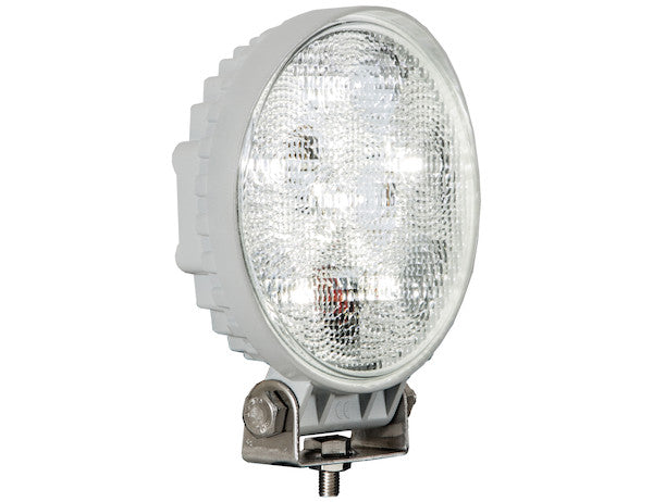 4.5 Inch Clear LED Flood Light with White Housing