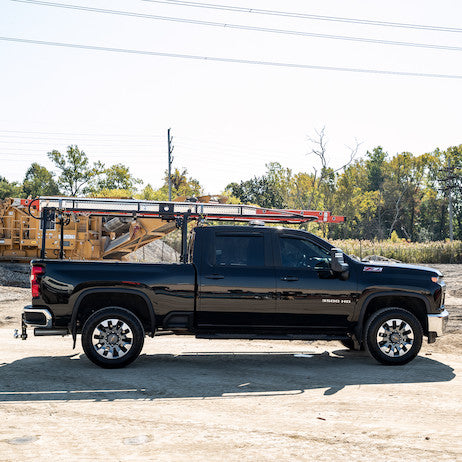 13 Foot Black Steel Truck Ladder Rack