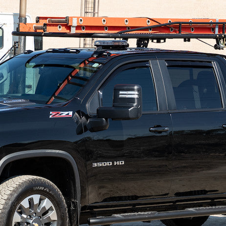 13 Foot Black Steel Truck Ladder Rack