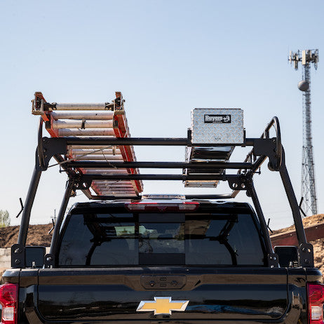 13 Foot Black Steel Truck Ladder Rack