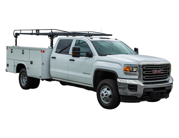 13-1/2 Foot Black Service Body Ladder Rack