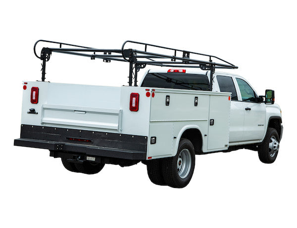 13-1/2 Foot Black Service Body Ladder Rack