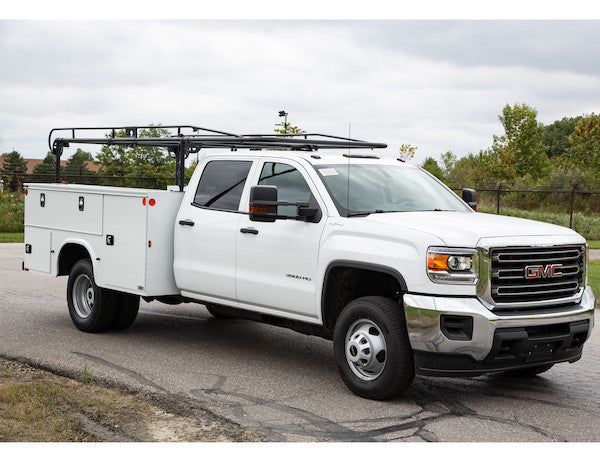 13-1/2 Foot Black Service Body Ladder Rack