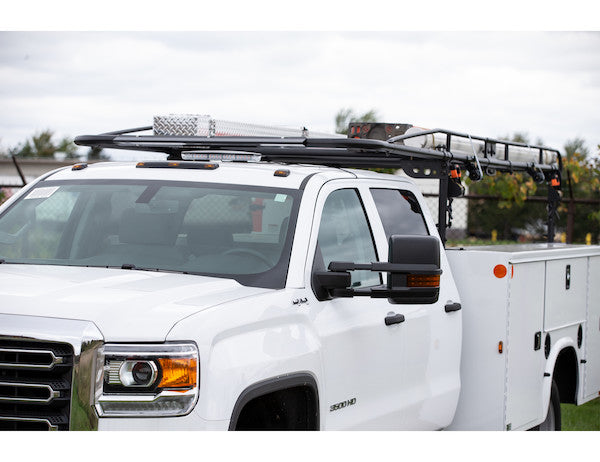 14-1/2 Foot Black Service Body Ladder Rack