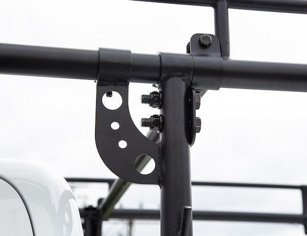 14-1/2 Foot Black Service Body Ladder Rack