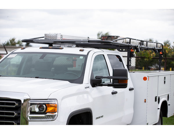 14-1/2 Foot Black Service Body Ladder Rack