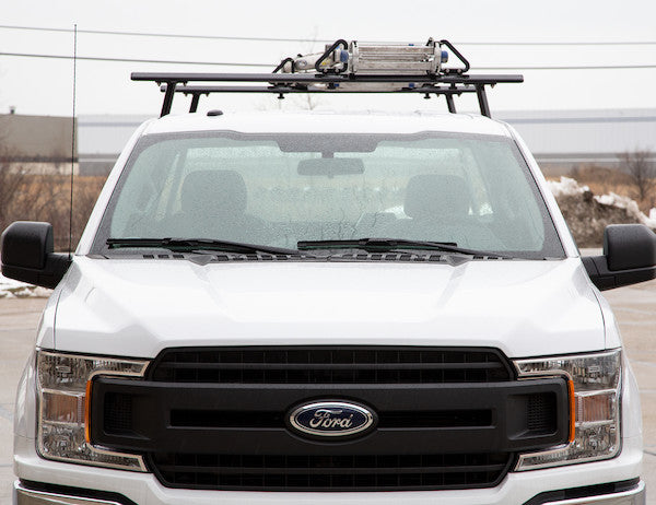 Black Aluminum Truck Rack