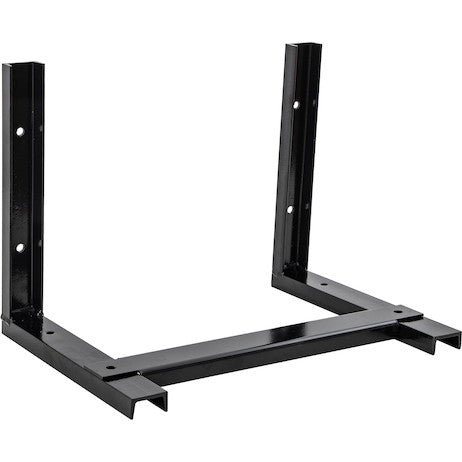 15x14-inch Black Steel Mounting Brackets For 24-inch and 36-inch Buyer Products Poly Truck Boxes 