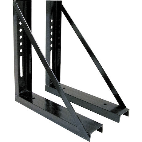 18x18 Inch Welded Black Structural Steel Mounting Brackets