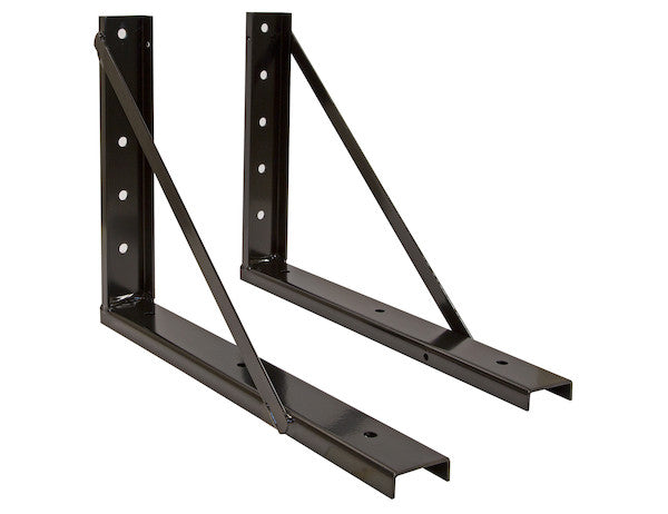18x24 Inch Welded Black Formed Steel Mounting Brackets