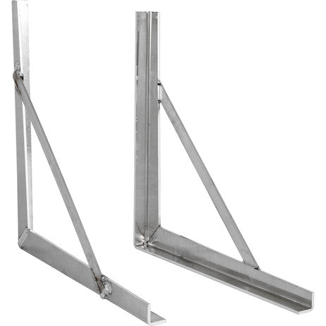 24x24 Inch Welded Aluminum Truck Tool Box Brackets