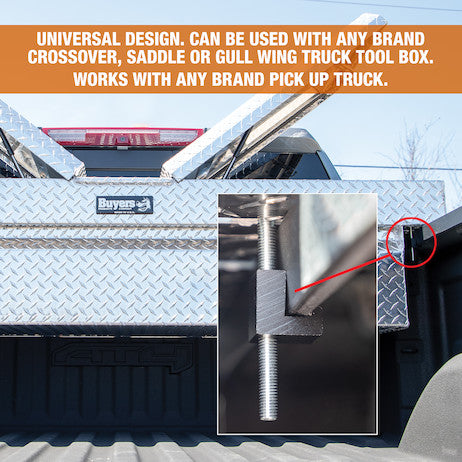 Buyers Products Universal Crossover Truck Box Mounting Kit