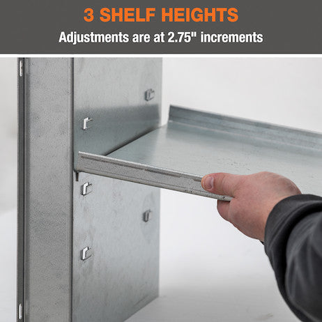 Universal Shelf Kit for 18x18x60 Underbody Truck Tool Boxes