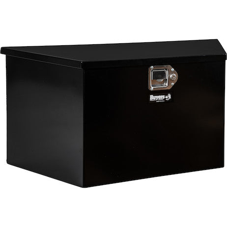 35 Inch Wide Gloss Black Steel Trailer Tongue Truck Box