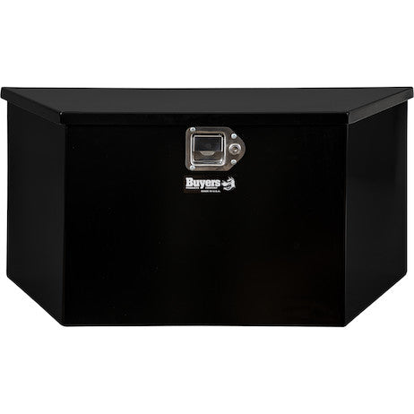 35 Inch Wide Gloss Black Steel Trailer Tongue Truck Box