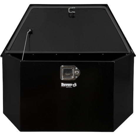 35 Inch Wide Gloss Black Steel Trailer Tongue Truck Box