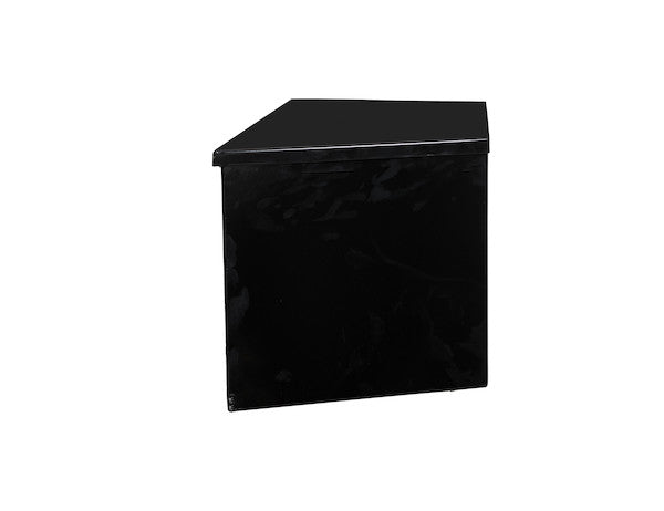 49 Inch Wide Gloss Black Steel Trailer Tongue Truck Box