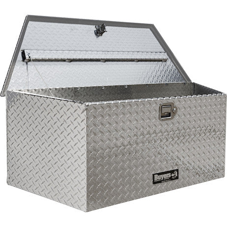35 Inch Wide Diamond Tread Aluminum Trailer Tongue Truck Box