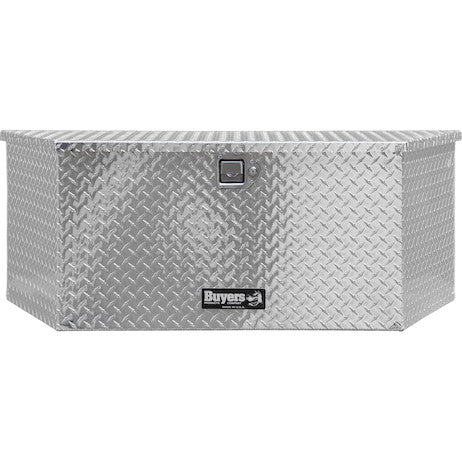 35 Inch Wide Diamond Tread Aluminum Trailer Tongue Truck Box