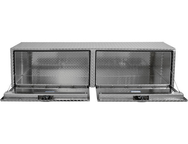 18x16x90 Inch Diamond Tread Aluminum Topsider Truck Box