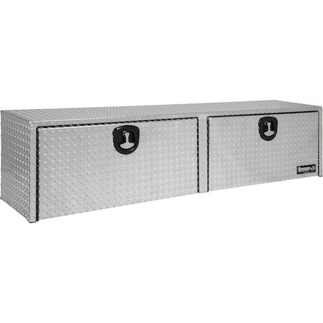 18x16x90 Inch Diamond Tread Aluminum Topsider Truck Box