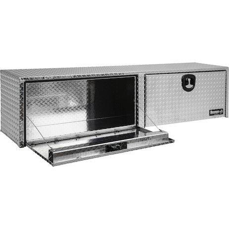18x16x90 Inch Diamond Tread Aluminum Topsider Truck Box