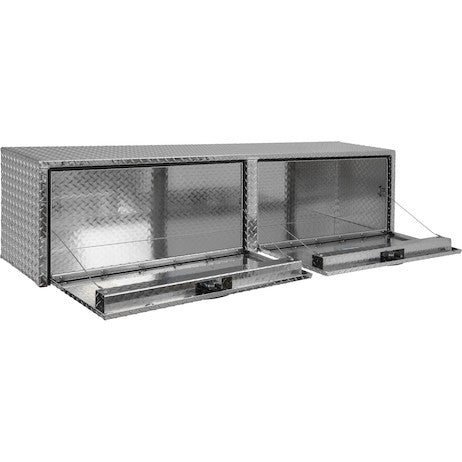 18x16x90 Inch Diamond Tread Aluminum Topsider Truck Box