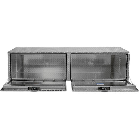 18x16x90 Inch Diamond Tread Aluminum Topsider Truck Box