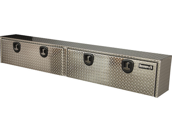 18x16x96 Inch Diamond Tread Aluminum Topsider Truck Box