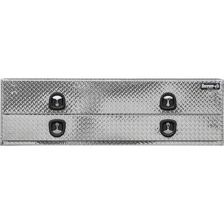 21x18x90 Inch Diamond Tread Aluminum Heavy-Duty Flatbed Contractor With Lower Door