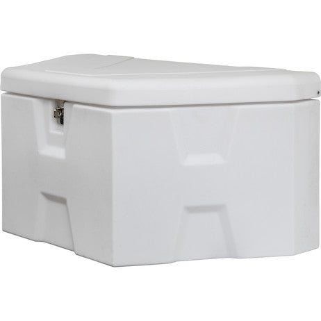 36 Inch Wide White Poly Trailer Tongue Truck Box