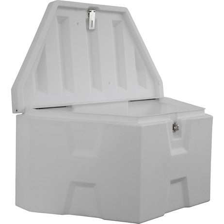 36 Inch Wide White Poly Trailer Tongue Truck Box