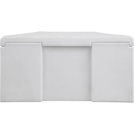 36 Inch Wide White Poly Trailer Tongue Truck Box