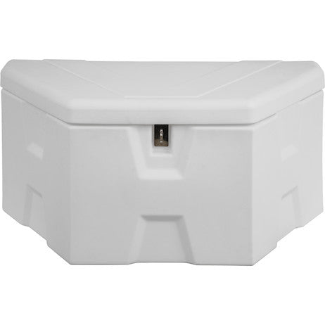 36 Inch Wide White Poly Trailer Tongue Truck Box
