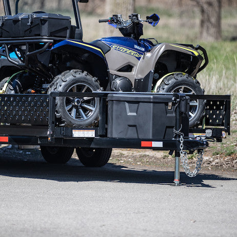 36 Inch Wide Black Poly Trailer Tongue Truck Box