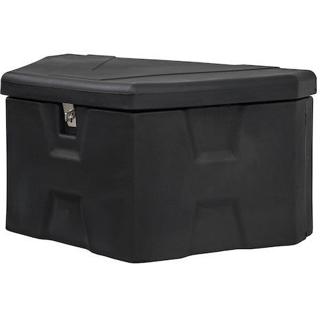 36 Inch Wide Black Poly Trailer Tongue Truck Box