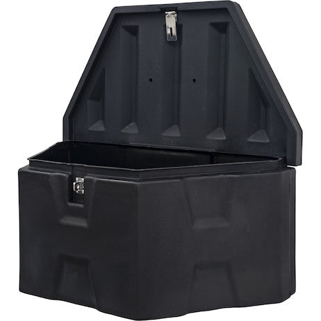36 Inch Wide Black Poly Trailer Tongue Truck Box